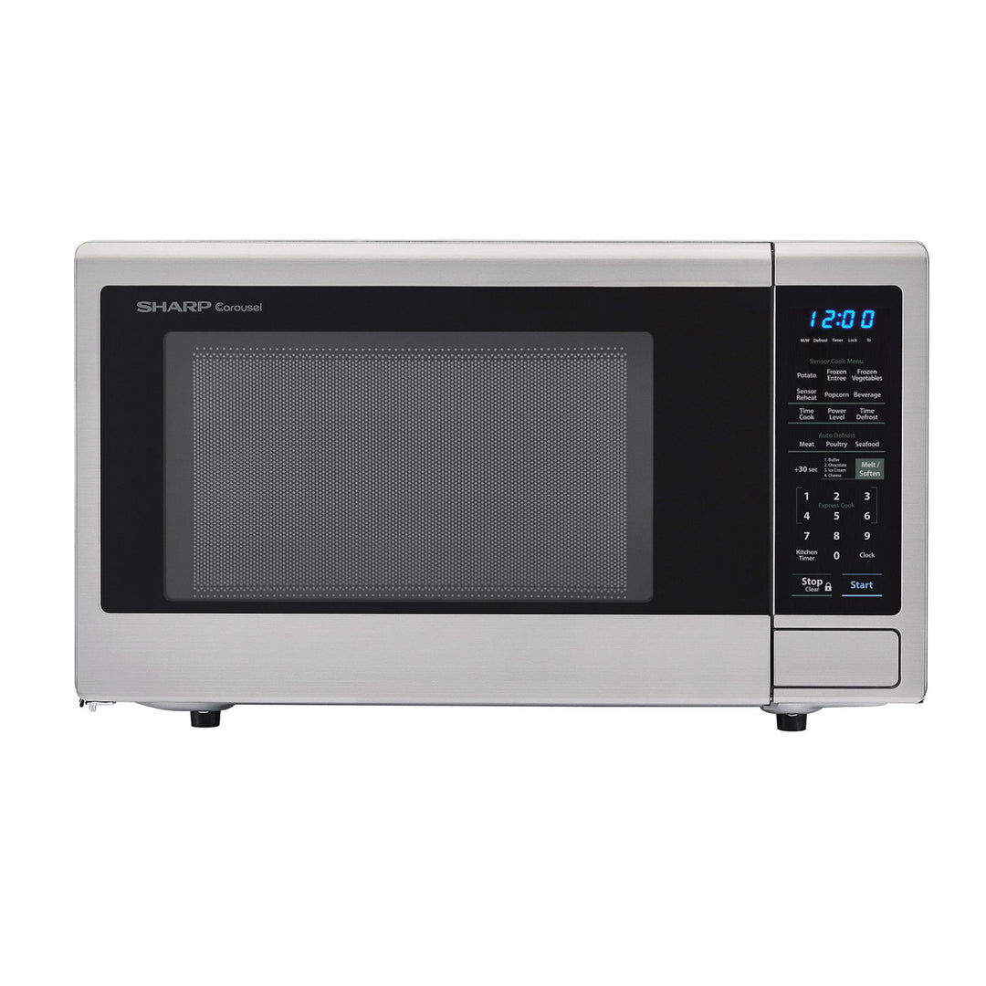 Sharp 1.4 Cu Ft 1000W Countertop Microwave W/ 12.8"