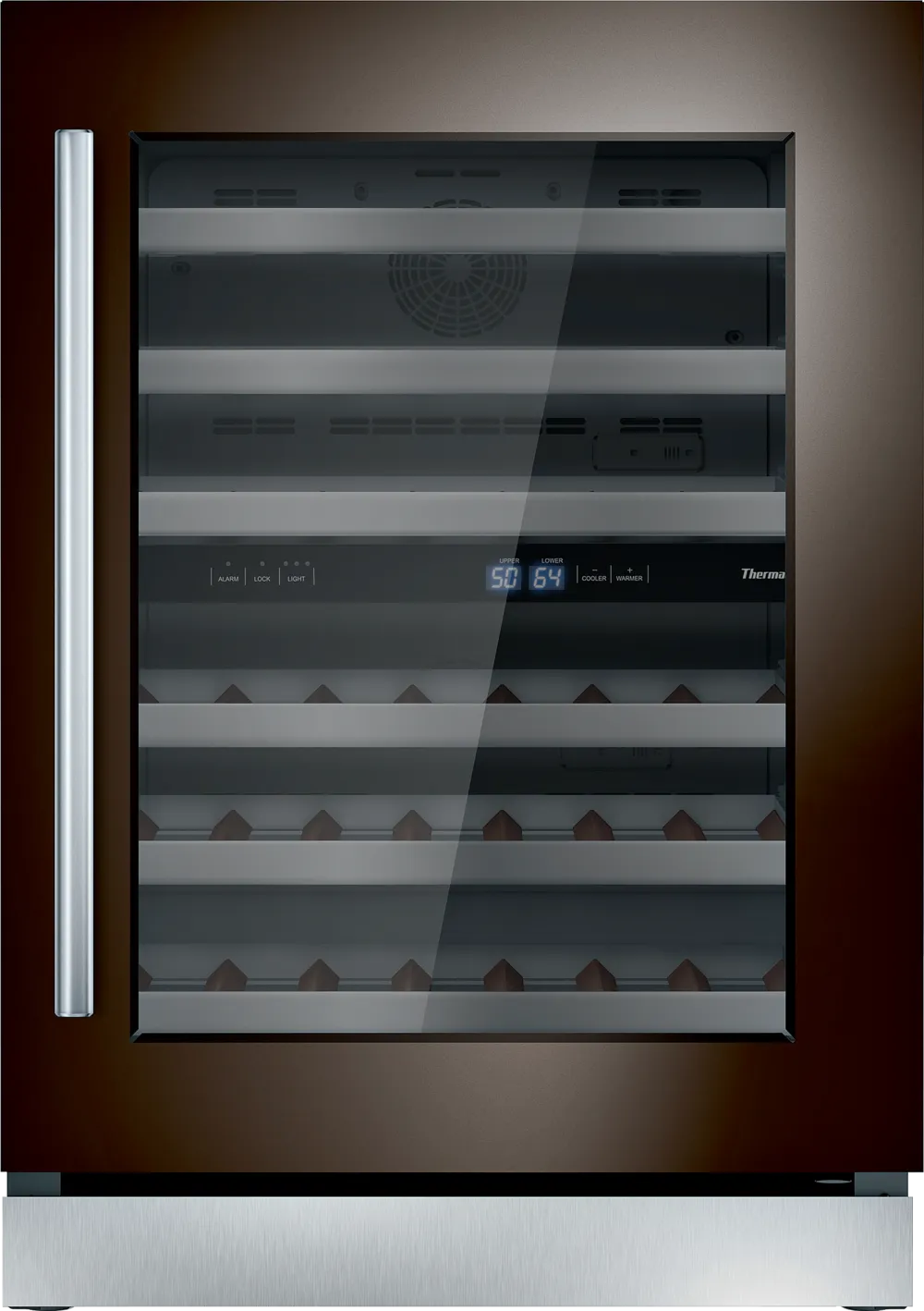 Thermador 24" Undercounter Built-In Dual Zone Wine Cooler - Right HInge, Panel Ready
