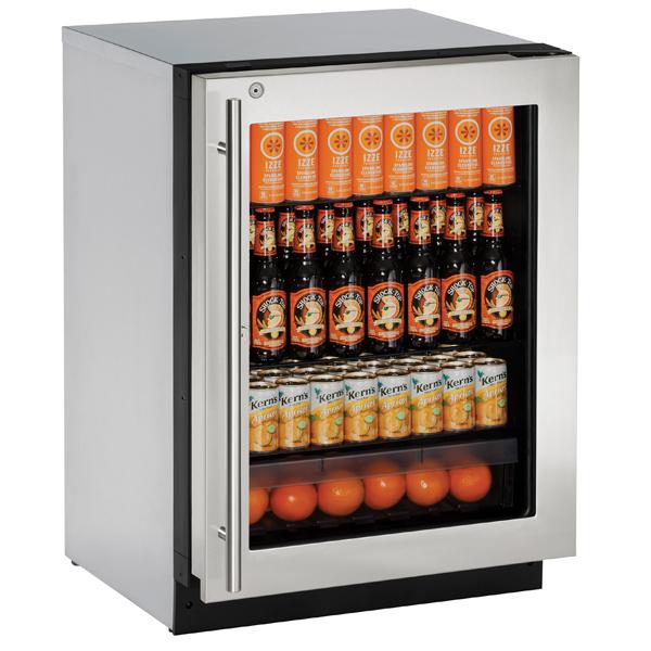 U-line 24" Undercounter Fridge - Stainless