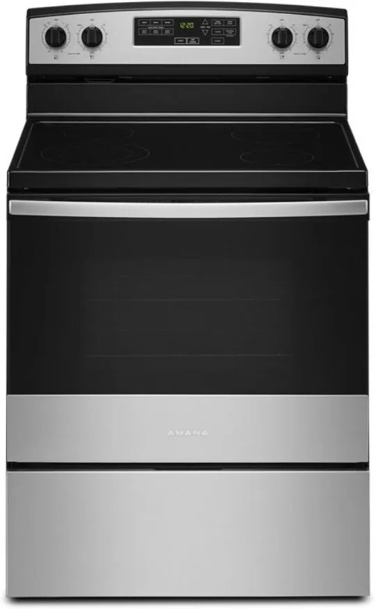 Amana 30" Electric Range - Stainless