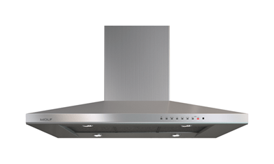 Wolf 42" Cooktop Island Hood - Stainless