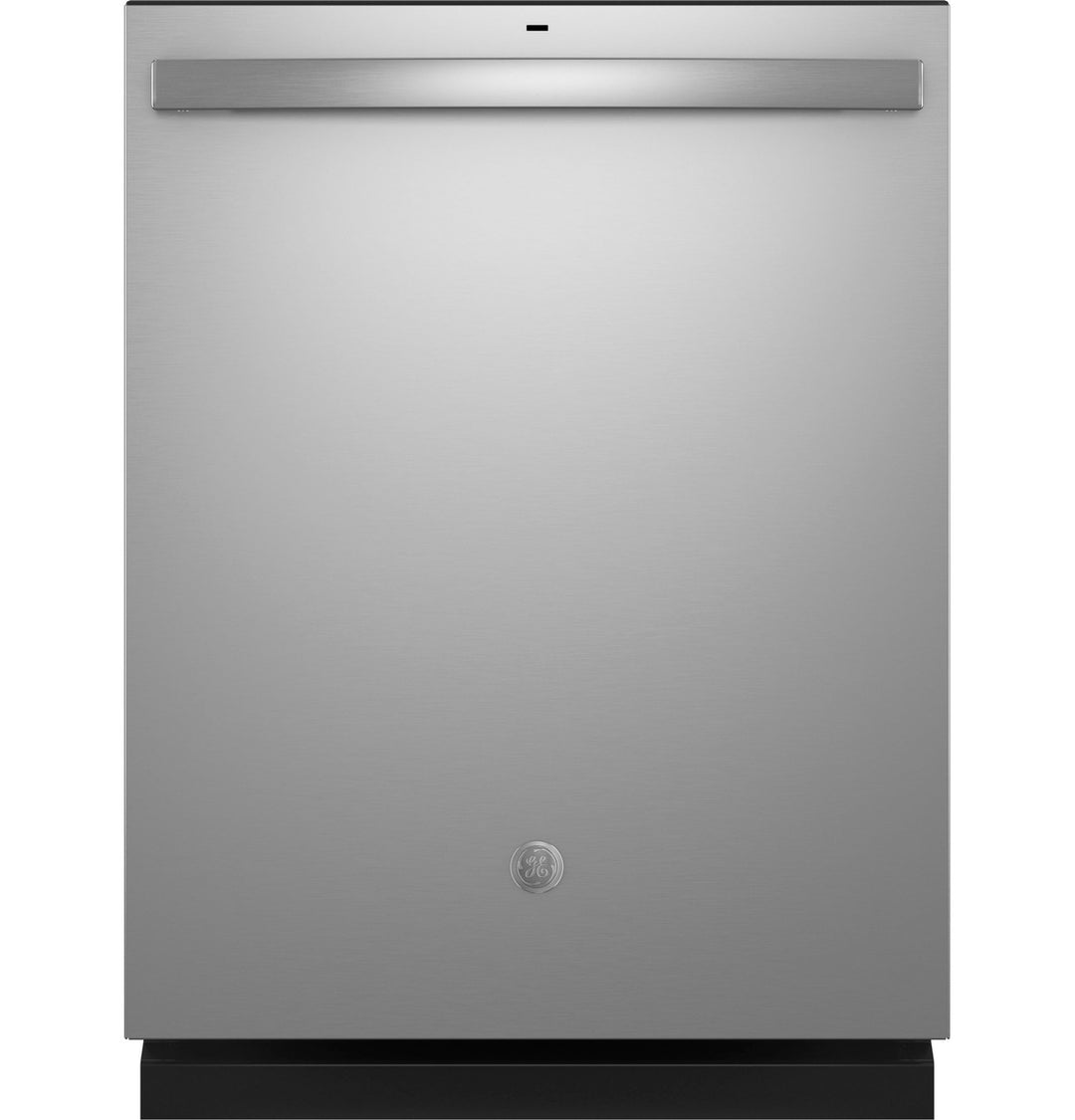 GE® ENERGY STAR® Top Control with Stainless Steel Interior Door Dishwasher with Sanitize Cycle & Dry Boost - Stainless