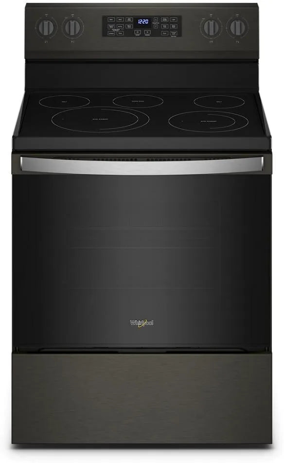 Whirlpool Electric 5-in-1 Air Fry Oven - Black Stainless