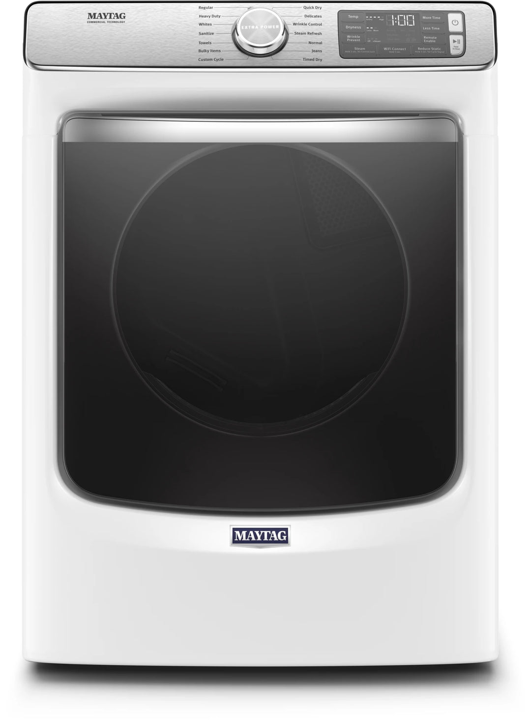 Maytag Electric Dryer - White with Steam