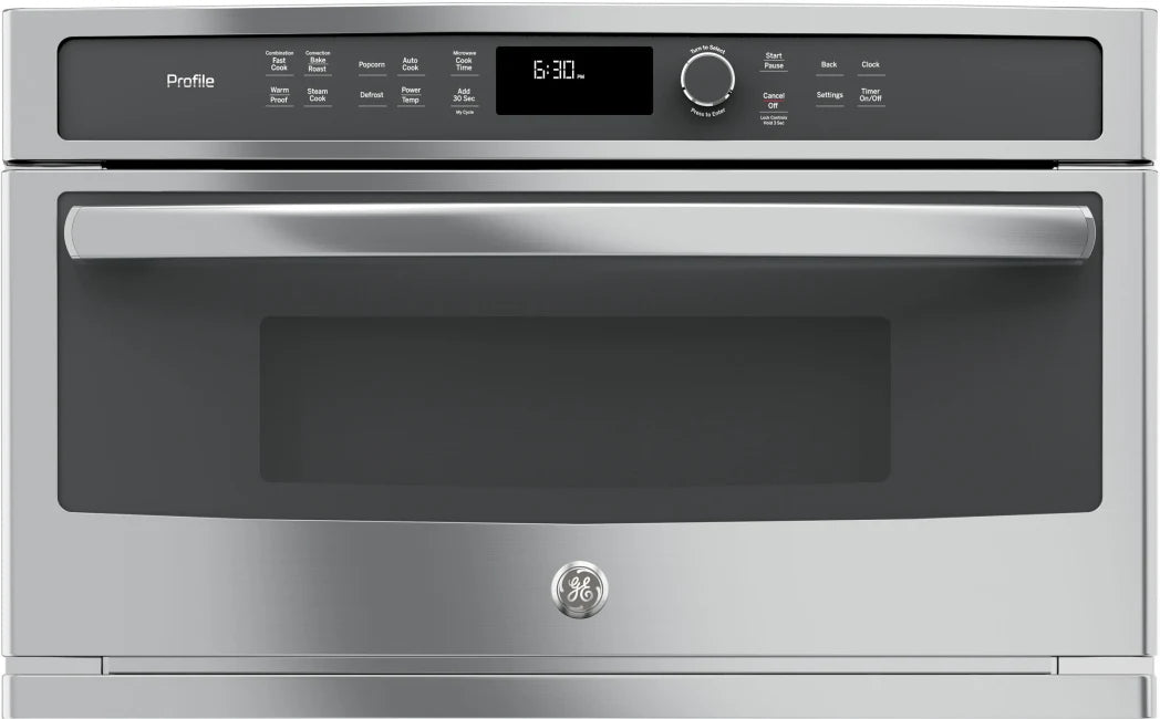 G.E Appliances GE Profile - 1.7 cu. Ft. Built-In Stainless Steel Microwave