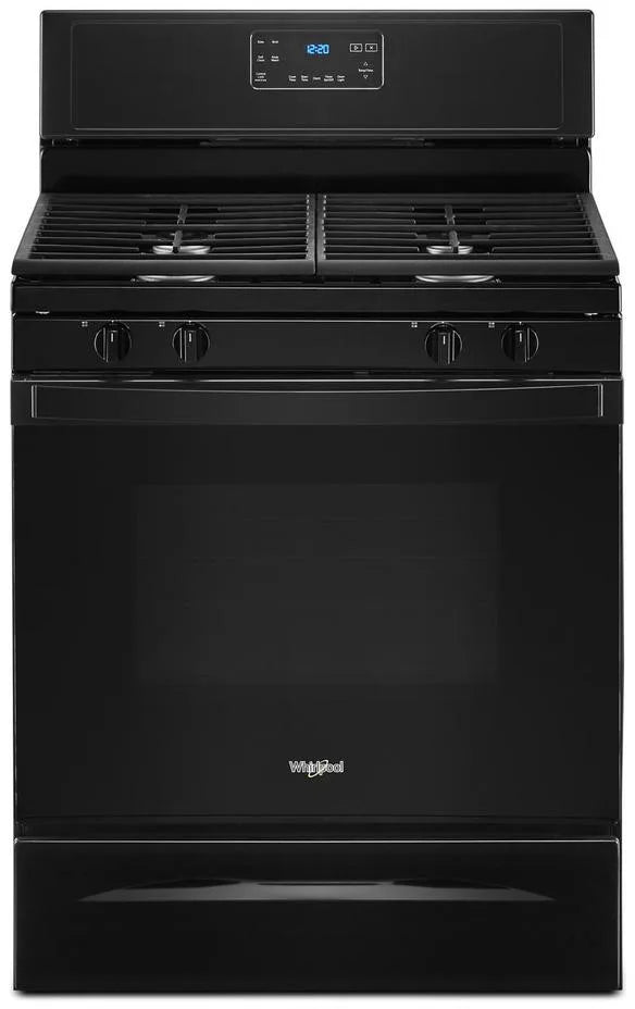 Whirlpool 30" Gas Range - Black