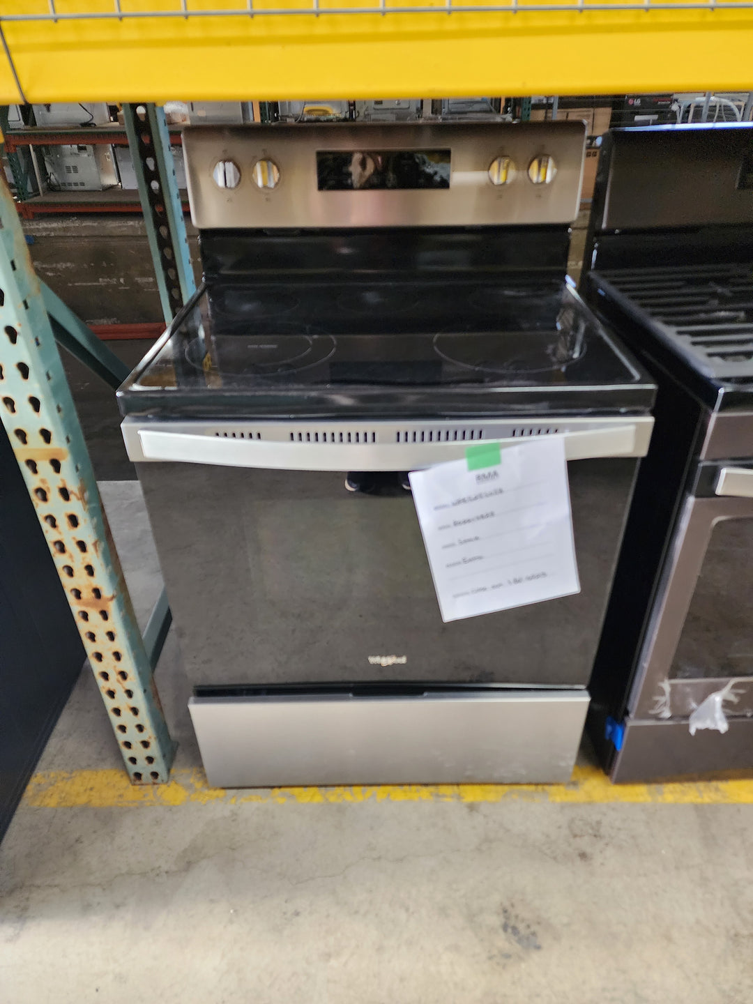 Whirlpool 30" Electric Range - Stainless